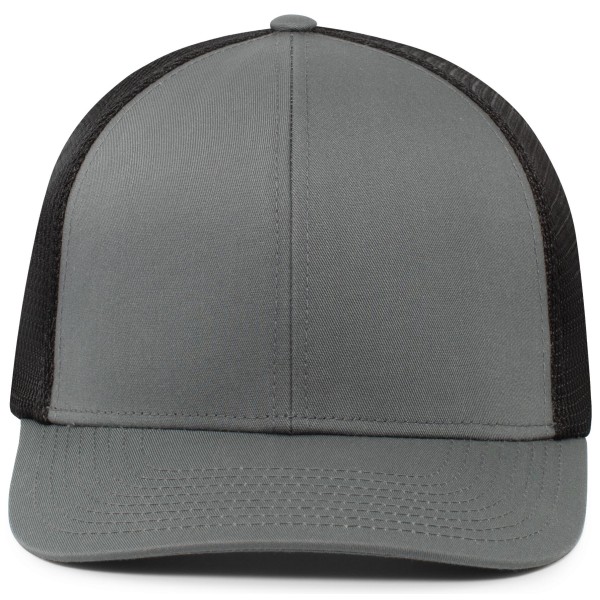 P401 Pacific Headwear GRAPHITE/BLACK/GRAPHITE
