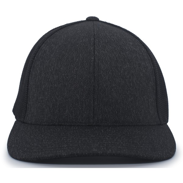 P405 Pacific Headwear BLACK HEATHER/BLACK