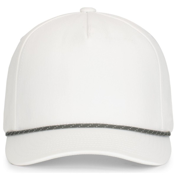 P421 Pacific Headwear WHITE/GRAPHITE/WHITE