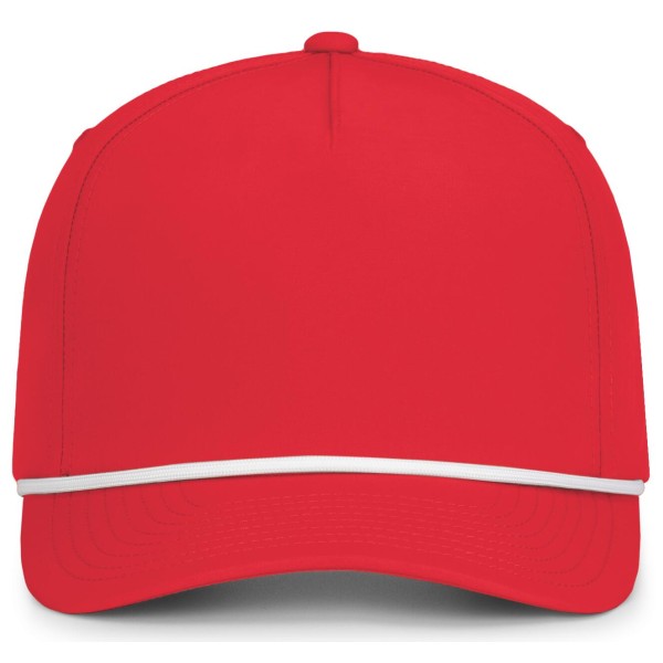 P421 Pacific Headwear RED/WHITE