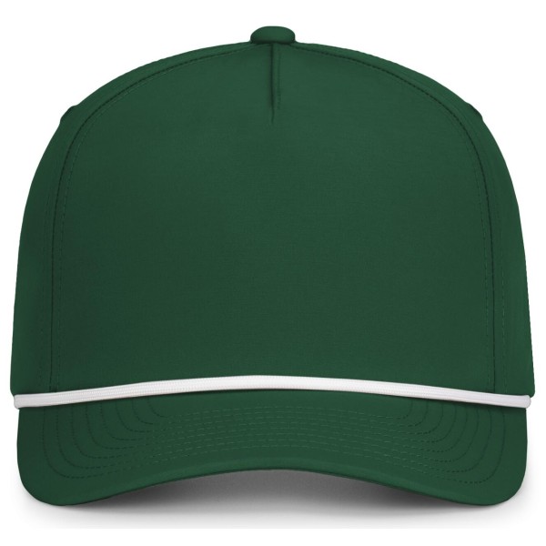 P421 Pacific Headwear DARK GREEN/WHITE