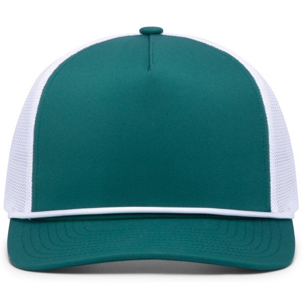 P423 Pacific Headwear DARK TEAL/WHITE/DARK TEAL