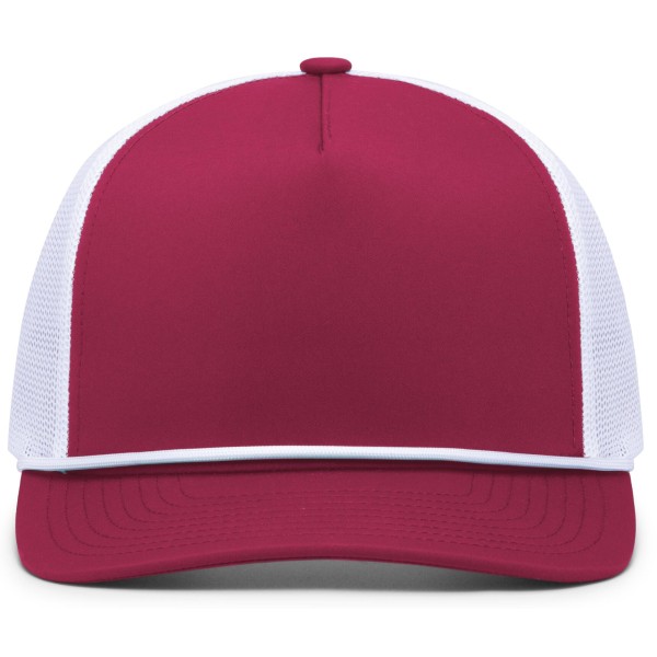 P423 Pacific Headwear BERRY/WHITE/BERRY