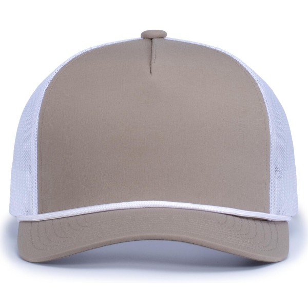 P423 Pacific Headwear MINK/WHITE