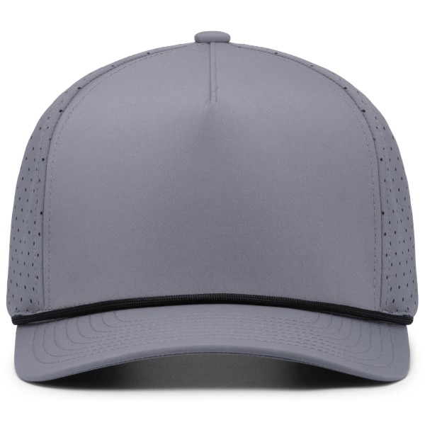 P424 Pacific Headwear GRAPHITE/BLACK