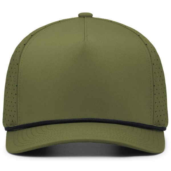 P424 Pacific Headwear MOSS/BLK
