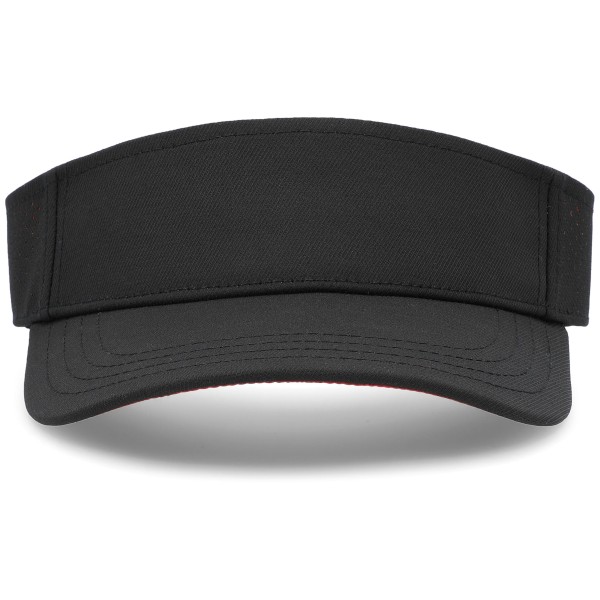 P500 Pacific Headwear BLACK/RED
