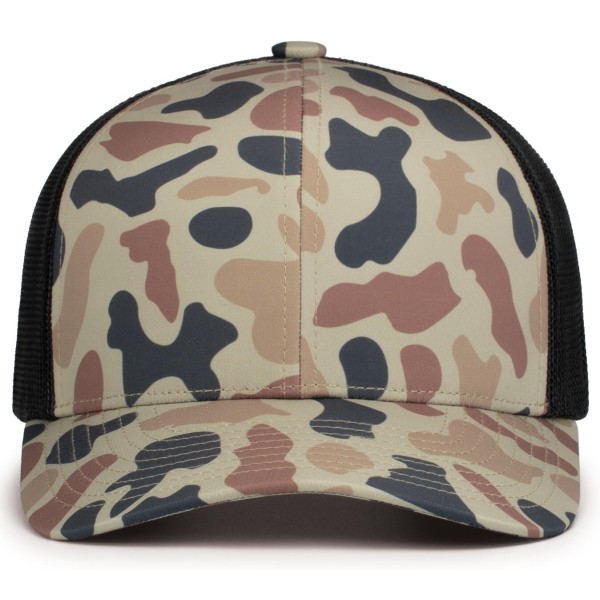 P686 Pacific Headwear CANYON/LT CHARCOAL/CANYON
