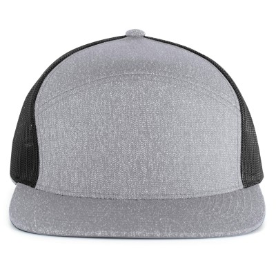 Pacific Headwear P710 GREY HEATHER/BLACK