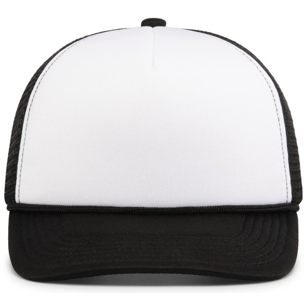 P782 Pacific Headwear WHITE/BLACK/BLACK