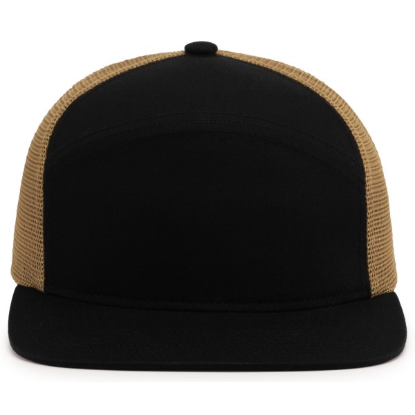 P787 Pacific Headwear BLACK/BUCK/BLACK