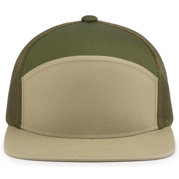 P787 Pacific Headwear KHAKI/MOSS/KHAKI