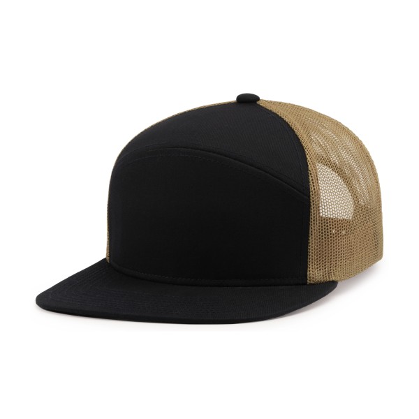 P787 Pacific Headwear NAVY/BUCK/NAVY