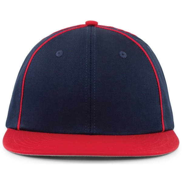 P820 Pacific Headwear Navy/Red
