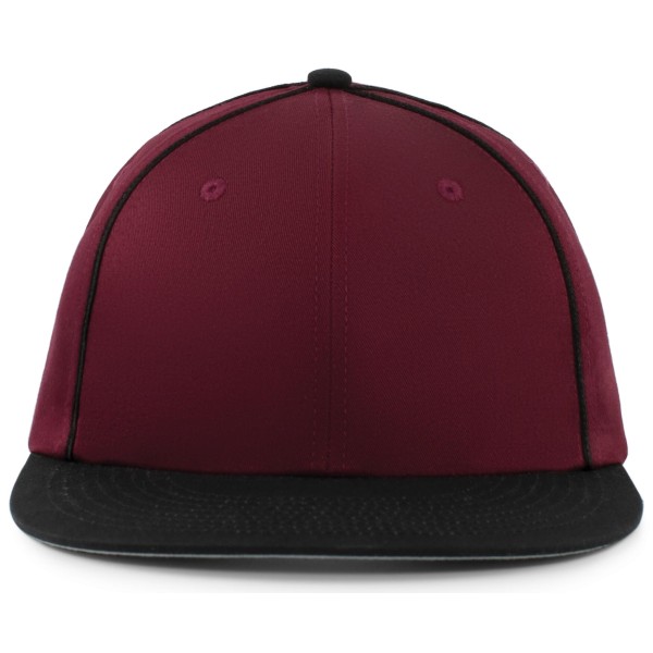 P820 Pacific Headwear MAROON/BLACK
