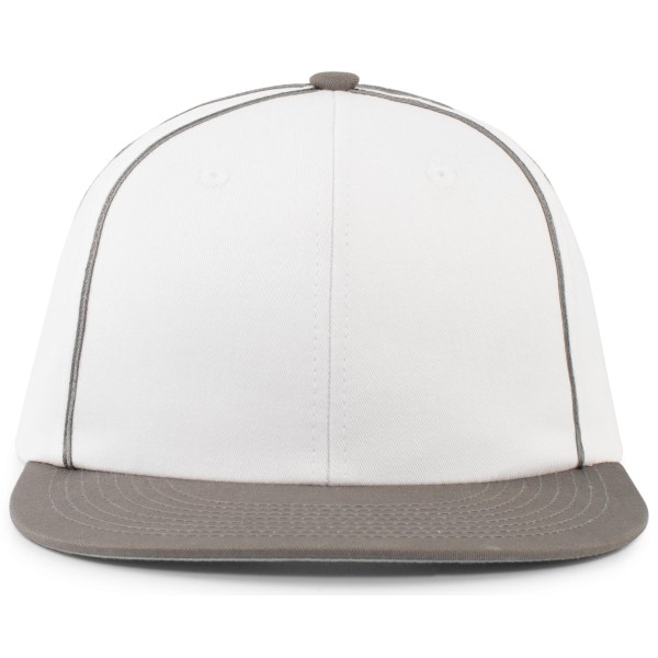 P820 Pacific Headwear WHITE/GRAPHITE