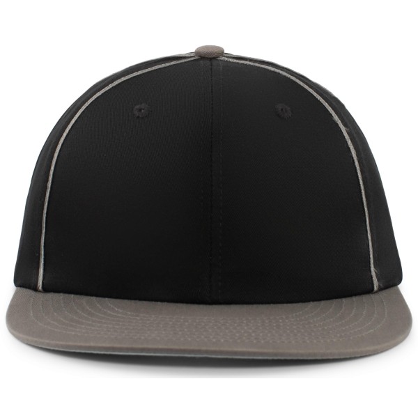P820 Pacific Headwear BLACK/GRAPHITE