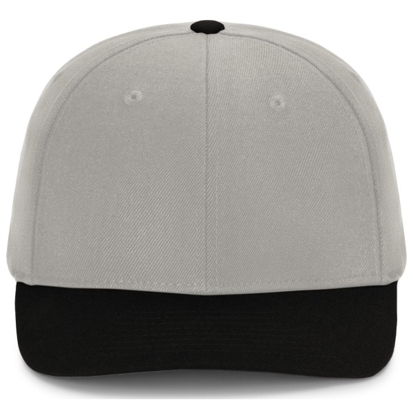 P821 Pacific Headwear SILVER/BLACK