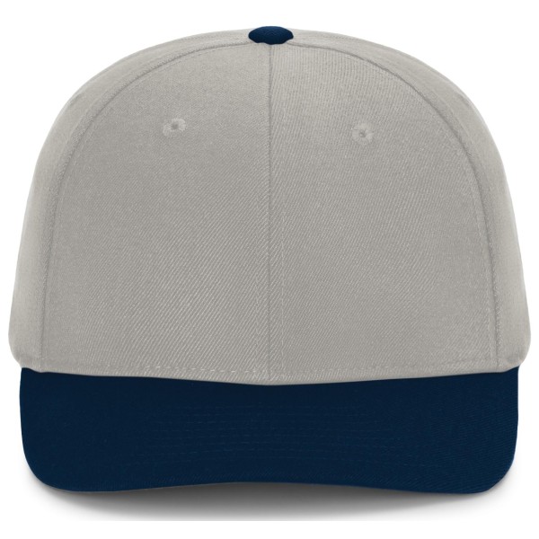 P821 Pacific Headwear SILVER/NAVY