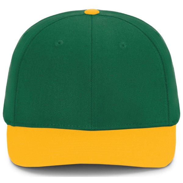 P821 Pacific Headwear DARK GREEN/GOLD