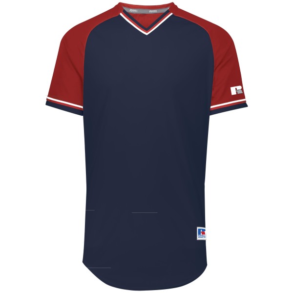 R01X3B Russell Athletic NAVY/TRUE RED/WHITE