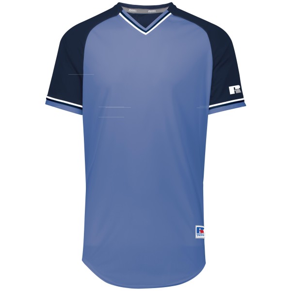 R01X3B Russell Athletic COLUMBIA BLUE/NAVY/WHITE