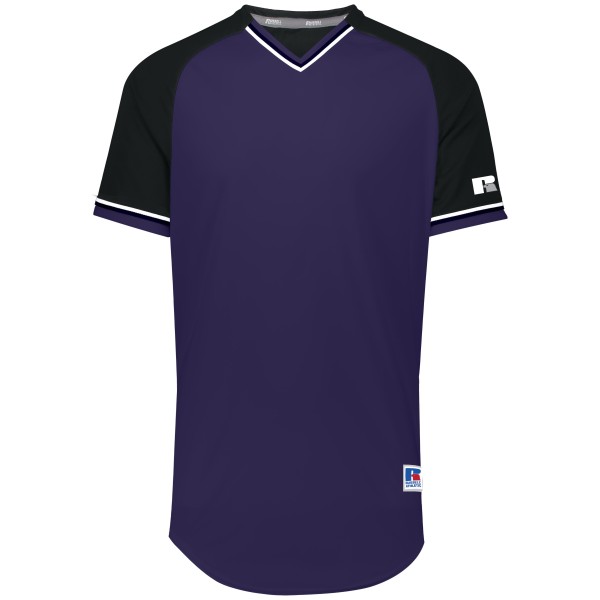R01X3M Russell Athletic PURPLE/BLACK/WHITE