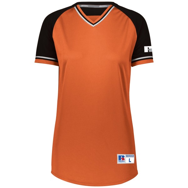 R01X3X Russell Athletic BURNT ORANGE/BLACK/WHITE