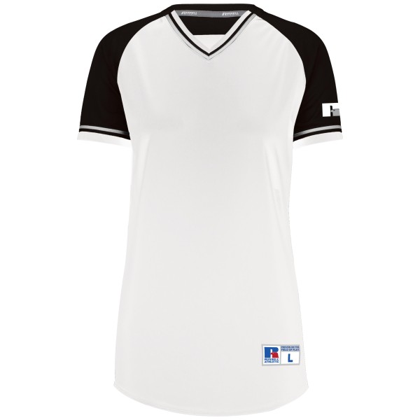 R01X3X Russell Athletic WHITE/BLACK/WHITE