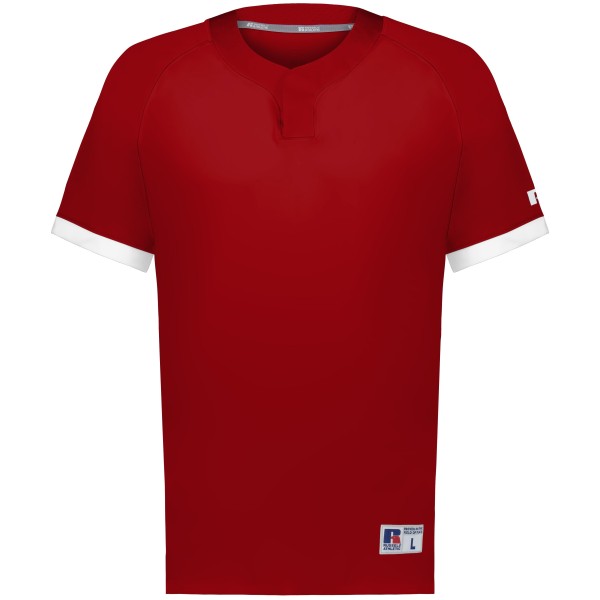 R02X3B Russell Athletic TRUE RED/WHITE