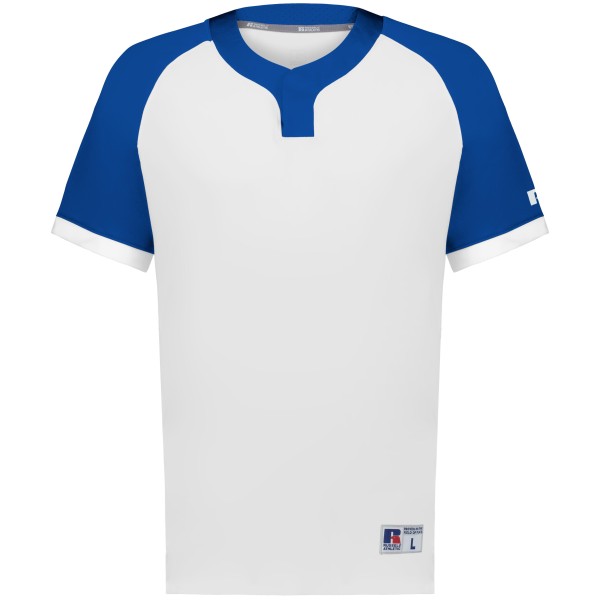 R02X3M Russell Athletic WHITE/ROYAL