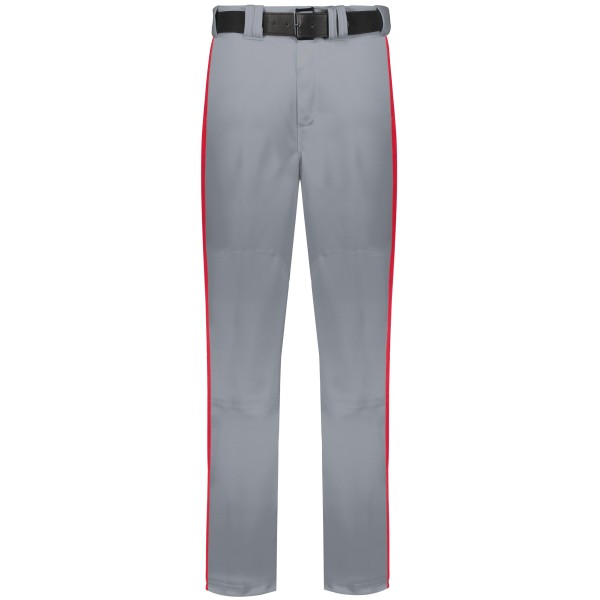 R14DBM Russell Athletic BASEBALL GREY/TRUE RED
