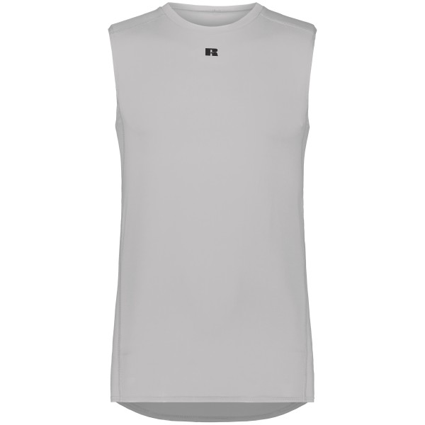 R22CPM Russell Athletic Grid Iron Silver