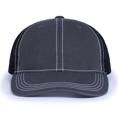 Pacific Headwear V67 CHARCOAL/BLACK/CHARCOAL