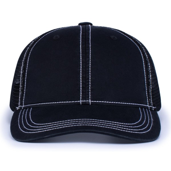V67 Pacific Headwear Black