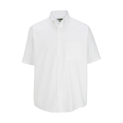 Edwards 1027 Easy Care Oxford Short Sleeve Mens Shirt