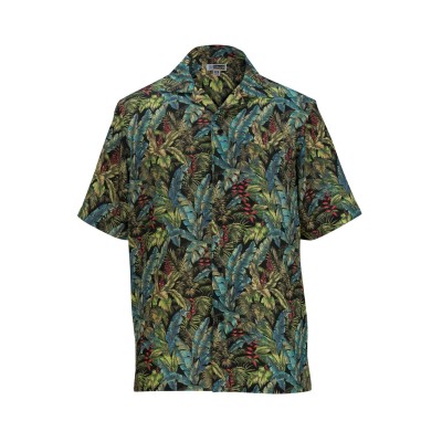 Edwards 1032 Tropical Leaf Camp Shirt
