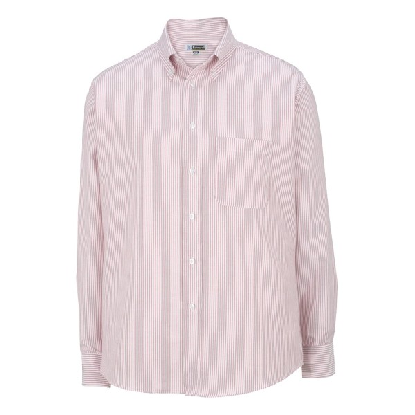 1077 Edwards BURGUNDY STRIPE