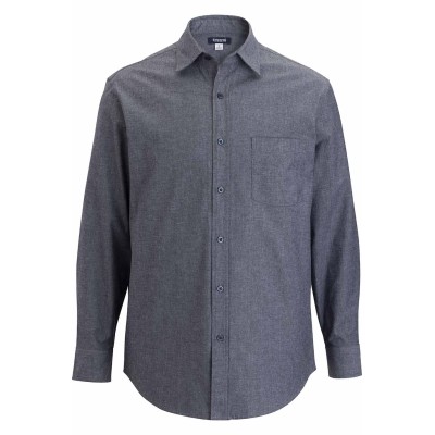 Edwards 1278 DARK INDIGO CHAMBRAY