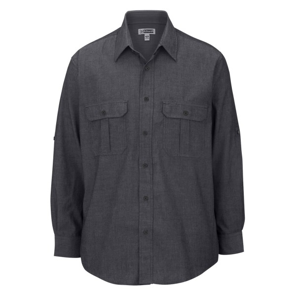 1298 Edwards CHAMBRAY BLACK