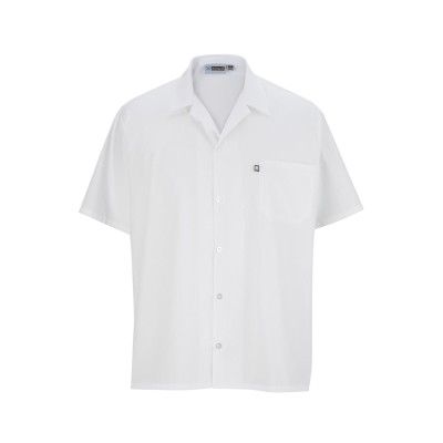 Edwards 1305 Button Front Shirt With Mesh Back