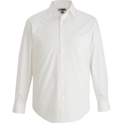 Edwards 1354 Essential Broadcloth Long Sleeve Mens Shirt