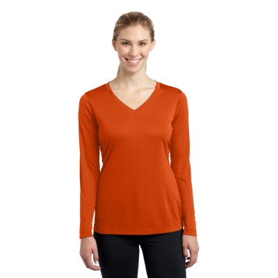 Sport-Tek LST353LS Women's Long Sleeve PosiCharge Competitor V-Neck Tee