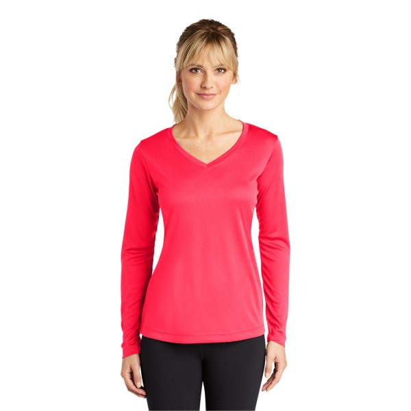 LST353LS Sport-Tek Hot Coral