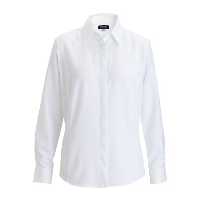 Edwards 5297 Flexbatiste Cafe Long Sleeve Ladies Shirt