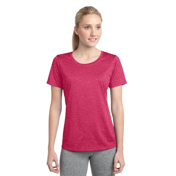 LST360 Sport-Tek Pink Raspberry Heather