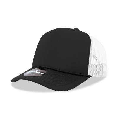 Decky 212 5 Panel Mid Profile Structured Two Tone Foam Trucker
