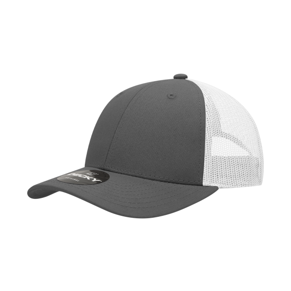214 Decky Charcoal/White