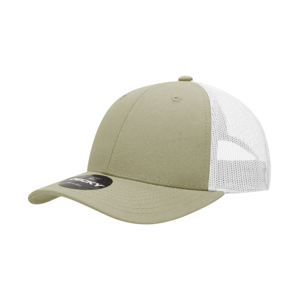 214 Decky Khaki/White