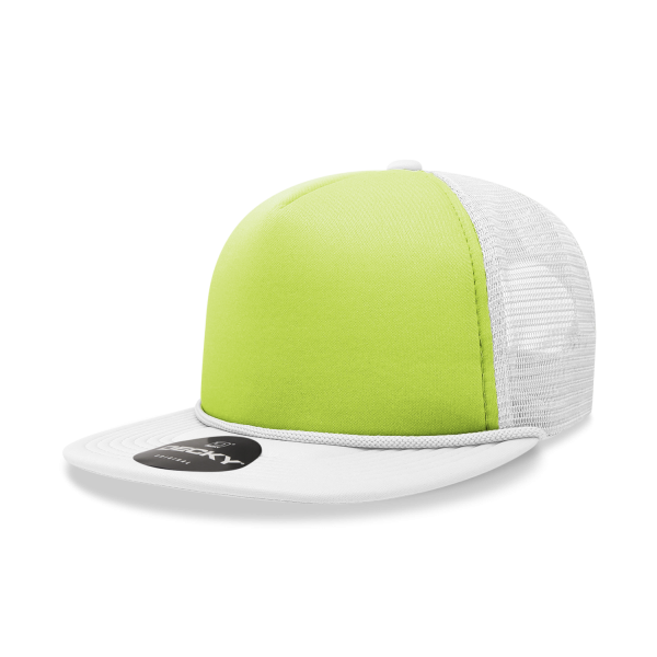 222 Decky White/Neon Yellow
